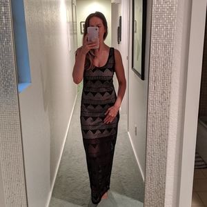 NWOT Sexy Black Maxi
